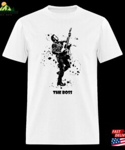 Bruce Springsteen Tribute T Shirt For Classic Rock Fans E Unisex Hoodie 3