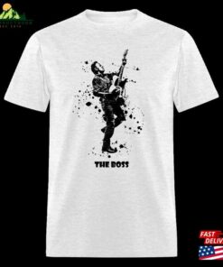Bruce Springsteen Tribute T Shirt For Classic Rock Fans E Unisex Hoodie 4