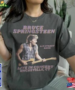 Bruce Springsteen Uncasville T Shirt E Street Band 2023 Tour Shirt Old School Tee Sweatshirt Classic 3