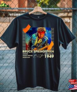 Bruce Springteen Vintage Bootleg T-Shirt Born In The Usa World Tour Unisex Sweatshirt Hoodie Classic