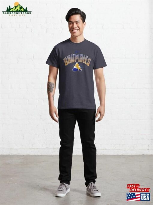 Brumbies 1990S (Navy Letters) Classic T-Shirt