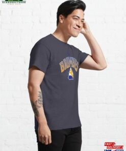 Brumbies 1990S Navy Letters Classic T Shirt 4
