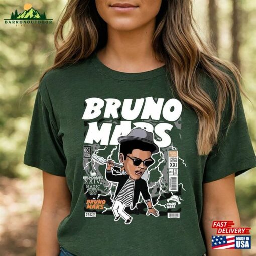 Bruno Mars Hot Trending Style Sweatshirt Shirt Gift For Fan Tees T-Shirt