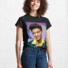 Bruno Mars Retro Pop Art Portrait Classic T-Shirt