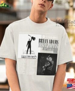 Bryan Adams T-Shirt So Happy Hurts Tour Music Shirt Vintage Style Sweatshirt Hoodie Classic Unisex