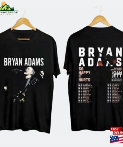 Bryan Adams Tour 2023 T Shirt 1985 Shirt Vintage Pop Rock Music Unisex 2