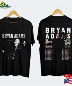 Bryan Adams Tour 2023 T-Shirt So Happy Hurts Vintage Shirt Unisex Hoodie