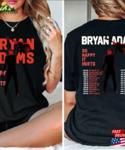 Bryan Adams Tour 2023 Tshirt So Happy Hurts Shirt Vintage T-Shirt Classic