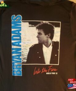 Bryan Adams Vintage Mint Tour Shirt Into The Fire World 1987 Unisex Sweatshirt 1 Bryan Adams Vintage Mint Tour Shirt Into The Fire World 1987 Unisex Sweatshirt 2