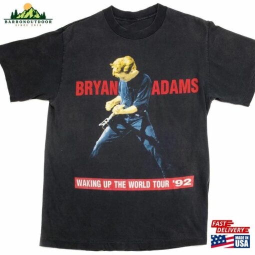 Bryan Adams Waking Up The World Tour 1992 Shirt Unisex Sweatshirt