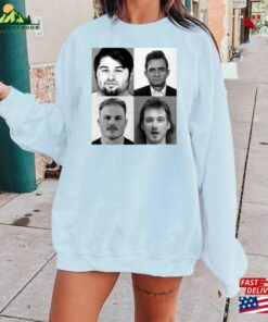 Bryan Wallen Wetzel And Cash Mugshot Shirt Sweatshirt T-Shirt