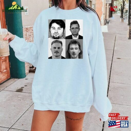 Bryan Wallen Wetzel And Cash Mugshot Shirt Sweatshirt T-Shirt