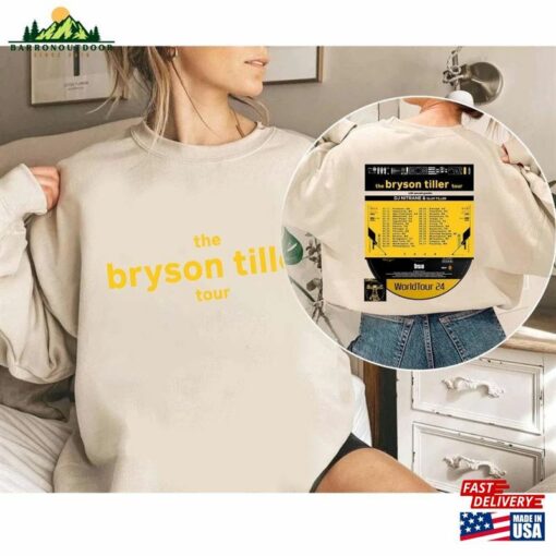 Bryson Tiller Shirt 2024 Tour Hoodie T-Shirt