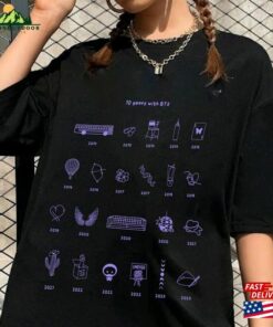 Bts 10Th Anniversary Shirt Take Two Bangtan T Shirt Unisex 1