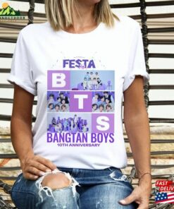 Bts Festa 2023 10Th Anniversary Graphic T-Shirt Tshirt Take Two Hoodie