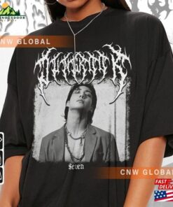 Bts Jungkook Kpop Shirt Heavy Metal Seven Tee Jung Kook Jk Sweatshirt Unisex 4