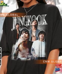 Bts Jungkook Kpop Shirt Seven Tee V0 Suga J Hope Jimin V Merch Unisex Sweatshirt 1