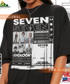 Bts Jungkook Kpop Shirt Seven Tee V1 Jung Kook Jk Hoodie Classic 1