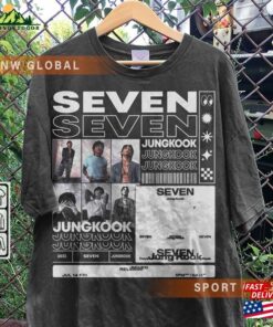 Bts Jungkook Kpop Shirt Seven Tee V1 Jung Kook Jk Hoodie Classic 2
