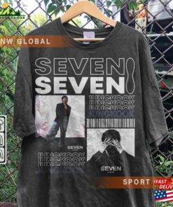 Bts Jungkook Kpop Shirt Seven Tee V2 Jung Kook Jk Sweatshirt Unisex 2
