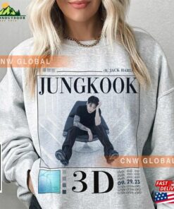 Bts Jungkook Kpop Sweatshirt 3D Tee V5 Bangtan Jk Merch T Shirt Classic 2