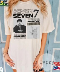 Bts Jungkook Seven Comfort Colors Shirt K Pop Tee Bangtan Boys Jeon Jung Sweatshirt T-Shirt 2 Bts Jungkook Seven Comfort Colors Shirt K Pop Tee Bangtan Boys Jeon Jung Sweatshirt T Shirt 3