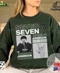 Bts Jungkook Seven Shirt K Pop Tee Bangtan Boys Jeon Jung Unisex T-Shirt Bts Jungkook Seven Shirt K Pop Tee Bangtan Boys Jeon Jung Unisex T-Shirt