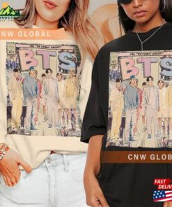 Bts Kcomic Shirt 90S Vintage Merch Art Dynamite Be Album Kpop Concert Tour 2023 Graphic Tee Gift For Fan V4 Unisex Classic 3 Bts Kcomic Shirt 90S Vintage Merch Art Dynamite Be Album Kpop Concert Tour 2023 Graphic Tee Gift For Fan V4 Unisex Classic 4