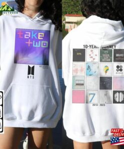 Bts Kpop Shirt 10Th Anniversary Tee V3 Festa Merch T Shirt Hoodie 1