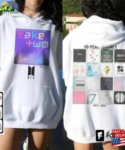 Bts Kpop Shirt 10Th Anniversary Tee V3 Festa Merch Unisex Sweatshirt