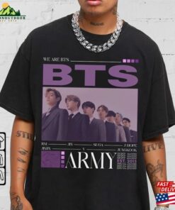 Bts Kpop Shirt Army Fandom Hoodie Idol Tee T-Shirt Unisex