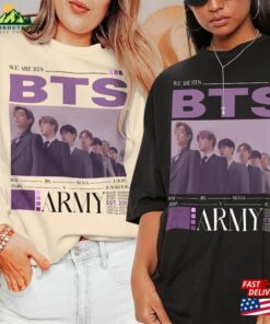 Bts Kpop Shirt Army Fandom Hoodie Idol Tee T-Shirt Unisex 3 Bts Kpop Shirt Army Fandom Hoodie Idol Tee T Shirt Unisex 4