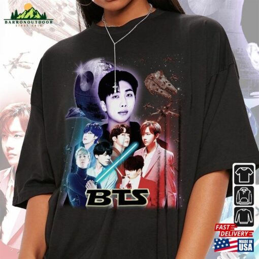 Bts Kpop Shirt Bangtan Tee Jin Suga J Classic Hoodie