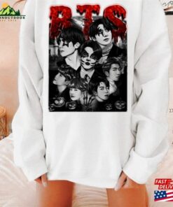 Bts Kpop Shirt Halloween Bangtan Hoodie Classic Bts Kpop Shirt Halloween Bangtan Hoodie Classic