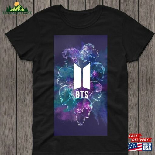 Bts Kpop Shirt Jin Suga J Hope Rm Jimin V Jungkook Tee Bangtan Boys Hoodie Classic