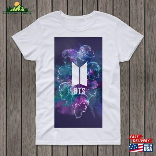 Bts Kpop Shirt Jin Suga J Hope Rm Jimin V Jungkook Tee Bangtan Boys Hoodie Classic