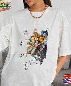 Bts Member Shirt Bangtan Boy Group T-Shirt Unisex Bts Member Shirt Bangtan Boy Group T-Shirt Unisex