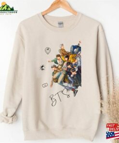Bts Member Shirt Bangtan Boy Group T-Shirt Unisex