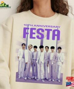 Bts Presents Everywhere Shirt Bt21 Universtar 10Th Anni Unisex T-Shirt 2 Bts Presents Everywhere Shirt Bt21 Universtar 10Th Anni Unisex T Shirt 3