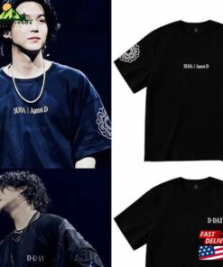 Bts Shirt Suga 100 Cotton Agust D World Tour T-Shirt Classic 2 Bts Shirt Suga 100 Cotton Agust D World Tour T Shirt Classic 3