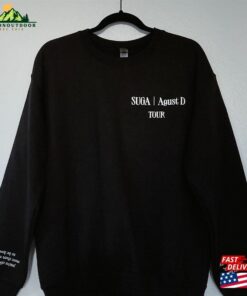 Bts Suga Agust D Day World Tour Customizeable Venue Unisex T-Shirt 3 Bts Suga Agust D Day World Tour Customizeable Venue Unisex T Shirt 4