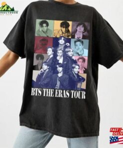 Bts The Eras Tour Shirt Retro Graphic Tee Unisex Kpop Classic Sweatshirt