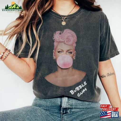 Bubblegum Pink Tee P!Nk Summer Carnival Tour 2023 Shirt Trustfall Album T-Shirt Sweatshirt