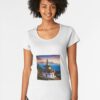 Buddhist Picture Perfect Retreat Premium Scoop T-Shirt Unisex Sweatshirt