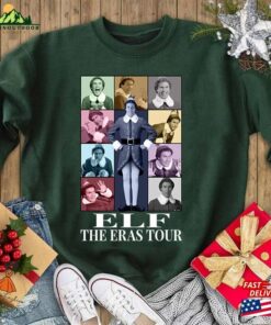 Buddy Elf Eras Tour Shirt Christmas Sweatshirt Movie Homage Tv Classic 2 Buddy Elf Eras Tour Shirt Christmas Sweatshirt Movie Homage Tv Classic 3
