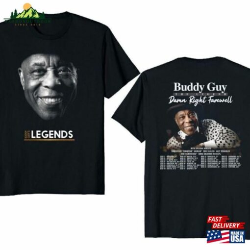 Buddy Guy The Legend Shirt Tour Concert 2023 Retro Gift Sweatshirt T-Shirt