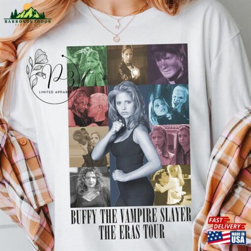 Buffy The Vampire Slayer Shirt Eras Tour T-Shirt Show Shirts Hoodie Unisex