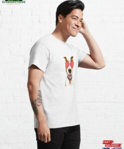 Bull Terrier Dog Wearing Sunglasses Classic T-Shirt 3 Bull Terrier Dog Wearing Sunglasses Classic T Shirt 4