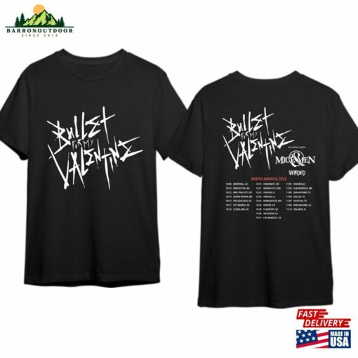 Bullet For My Valentine 2023 Tour Shirt Classic Unisex