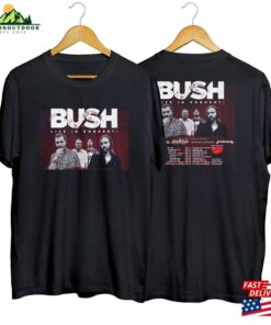Bush Plan Band 2023 Tour Dates Heavy Metal T-Shirt Unisex Tee Vintage Shirt